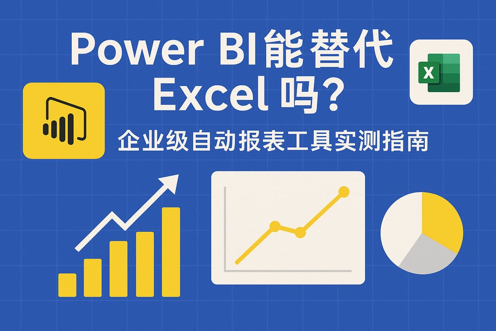 Power BI能替代Excel吗？企业级自动报表工具实测指南